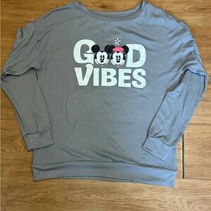 Disney Mickey Mouse Gray Sweatshirt